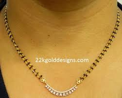 Black And Gold Jewelry Designer Black Diamonds Nallapusalu Chain With Price Black Beaded Jewelry Gold Mangalsutra Designs Black Diamond Chain
