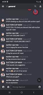 Suction cup man in my discord server : r/suctioncupman