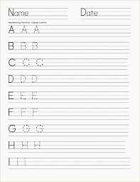 18 Printable Abc Writing Practice Sheets Letter Worksheets For Preschool Capital Letters Worksheet Printable Handwriting Worksheets
