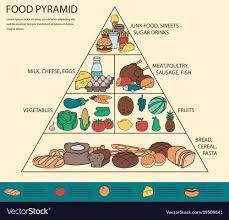 Food Pyramid Healthy Eating Infographic Healthy