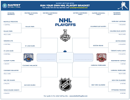 Nhl Playoff Bracket 2019 Printable Pdf Official Stanley