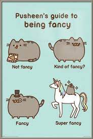 Your meme was successfully uploaded and it is now in moderation. Pusheen The Cat Framed Poster Print Pusheen S Guide To Being Super Fancy Size 24 X 36 Walmart Com Walmart Com