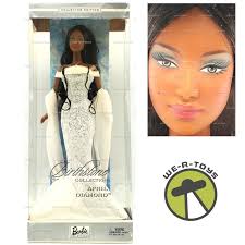 Barbie Birthstone Collection April Diamond AA Doll 2002 Mattel #C0586