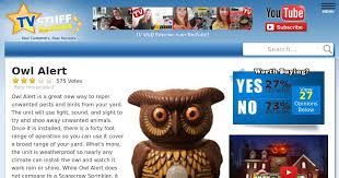 As seen on tv insect traps. Owl Alert Doesn T Work For All Animals Reviews
