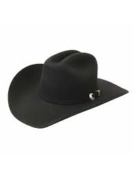 Justin Jf0342rdeo Mens Rodeo 3x Rodeo Wool Felt Cowboy Hat Black J C Western Wear