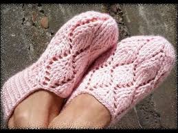 Yaprak Desenli Kolay Ceyizlik Sik Ve Gosterisli Patik Yapimi Youtube Patikler Filet Crochet Krose