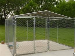 Building a greenhouse or cold frame out of a dog kennel. 10 X 15 Dog Kennel Cover