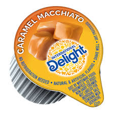 International Delight Coffee Creamer Single Caramel Macchiato Wholesale Danone Food Service