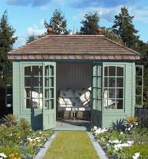 The Malvern Collection 12 X 8 Ashton With Georgian Windows And Doors Summer House Garden Backyard Sheds Summer House