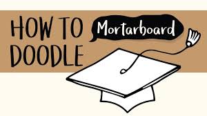 Go for a cute saying, a funny quote or something one of our favorite ways to dress up your graduation cap is by letting your parents know how much. How To Draw A Graduation Hat Mortarboard And A Scroll Easy Step By Step Drawing Tutorial Youtube