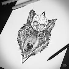 Dawn / april 5, 2021. Geometric Tattoos By Mark Ostein Photo Geometric Wolf Tattoo Geometric Tattoo Geometric Wolf
