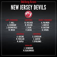 new jersey devils depth chart