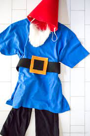 Sewing machine, needle and thread, or glue. No Sew Garden Gnome Costume A Night Owl Blog