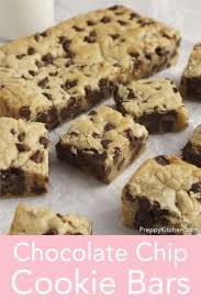 Chocolate Chip Cookie Bars Preppy Kitchen In 2020 Chewy Chocolate Chip Cookies Chocolate Chip Cookie Bars Chocolate Chip Cookie Bar Recipe