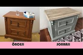 Mobilya Yenileme 4 Komodin Boyama Eskitme Cadence Very Chalky Masif Vernikleme Youtube Mobilya Yenileme Mobilya Boyama Degistirilmis Mobilyalar