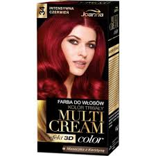 There are light and dark tones of red in this gorgeous style. Multi Hair Dye No 34 Intense Red From Wholesale And Import