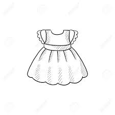 Hay quien puede creer que dibujar o colorear un mandala sencillo es algo exclusivamente para niños. Bebe Dibujo Icono De Vestido Vector Aislado En El Fondo Dibujado A Mano Icono Del Vestido Del Bebe Icono De Boceto Del Vestido Del Bebe De Infografia Sitio Web O Aplicacion Ilustraciones