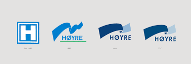Derecha) es un partido político conservador noruego fundado en el 1884. Hoyre Lanserer Ny Logo Og Digitalstrategi Henter Inspirasjon Fra P3 Og Nike Kampanje