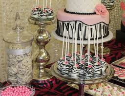 Pink Zebra Theme Baby Shower Zebra Theme Baby Shower Catch My Party
