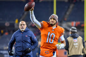 mitch trubisky becomes first bears qb named to the pro bowl