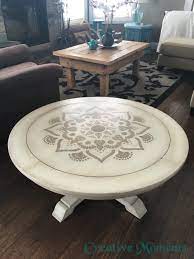 Add to favorites black friday offer!! Stenciled Coffee Table In Warm White