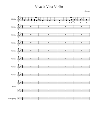 Dj dizzy — viva la vida 06:11. Viva La Vida Violin David Garrett Sheet Music For Piano Violin Drum Group String Quintet Musescore Com