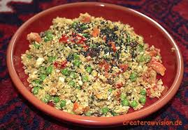 Couscous Oriental Roh Vegan Createrawvision Rezept Roh Vegan Rohkost Veganer Salat
