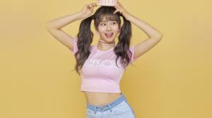 Sana, girl, twice, blue, summer. Twice Sana Wallpaper Desktop