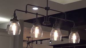 Sea Gull 6614504 782 Belton 4 Light 41 Inch Heirloom Bronze Linear Pendant Ceiling Light