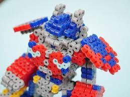 3d pereler beads アイロンビーズ transformers オプティマスプライム 3dperlerbeadsお手軽頑固な立体アイロンビーズ アイロンビーズ ビーズ アイロンビーズ ツムツム
