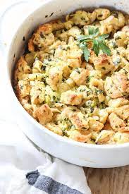 So The Comedy In Sharing This Recipe With You All Today Is That I Have Actually Never Like Thanksgiving Stuffing Zucchini Casserole Recipes Favorite Side Dish