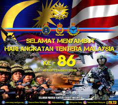 ● 12 januari 2019 (kangar) : Malaysian Army On Twitter Selamat Menyambut Hari Angkatan Tentera Malaysia Ke 86 Daripada Warga Tentera Darat