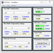 Download Hvac Calculator A Free Software For Psychrometric Analyzing Hvac Hvac Air Conditioning Hvac Filters
