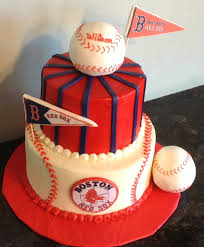 Boston Red Sox Baseball Cake Baseball Cake Cake Bakery