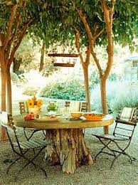 15 Diy How To Make Your Backyard Awesome Ideas 12 Woodtable Outdoortreestumps Garden Paths Serve Primari In 2020 Stump Table Outdoor Tree Stump Table Garden Table