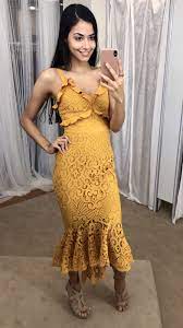 Leanne Midi Dress Mustard Cute Yellow Dresses Dresses Midi Dress