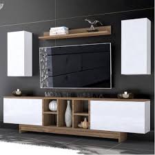 Modatte Vienza Beyaz Ceviz Tv Unitesi