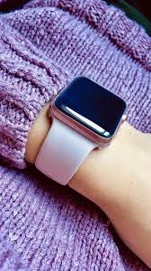 Black Apple Watch Face With White Band Apple Watch Case Cover Bezel Rose Gold Simple Protection Protective Armors White Waterproof Bling Apple Watch Fashion Apple Watch Bands Apple Watch