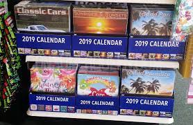 10 x 5 desk tent calendar with stock tips or quotes on each page includes one page per month for 2021. 2019 Wall Calendars Available At Dollar Tree Many To Choose From