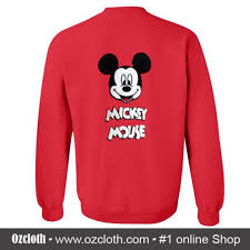 Lazy Oaf Mickey Mouse Back Sweatshirt