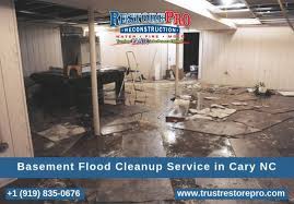 There could be contamination and infection. Flood Damage Repair Water Removal Raleigh Nc Restorepro Flood Cleanup Flooded Basement Flood Damage