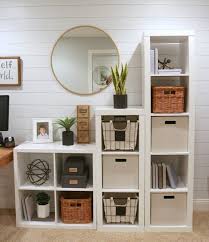 Better Homes Gardens Square 4 Cube Organizer Espresso Walmart Com Home Office Decor Home Office Design Study Room Organization