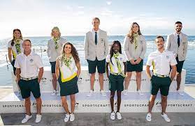 In 1908 and 1912 australia competed with new zealand under the name australasia. Australian Opening Ceremony Uniforms Unveiled For Tokyo 2020