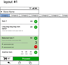 Alternative To Scrollable Tab Bar For Mobile User Experience Stack Exchange