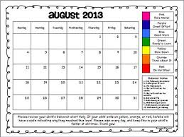 Calendar For Behavior Chart Click The Pic Below To Snag