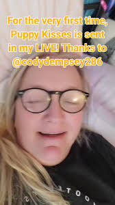 I appreciated it so much! Thank you, codydempsey286! It was the first time  I saw this Gift in my LIVE. @codydempsey286 #LIVEhighlights #TikTokLIVE  #LIVE #livegift #puppykisses