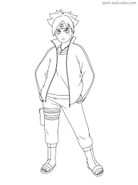 320x427 im back i guess. Boruto Coloring Pages Coloring Home
