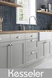 Renew your home with complete kitchen units and sets. Light Grey Shaker Kitchen With Wood Worktop Grey Shaker Kitchen Kitchen Design Small Modern Shaker Kitchen