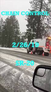 Sr 20 Is Still Closed From Nevada City Chp Grass Valley