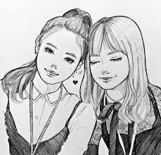Pin By Meown 722 On Beulping Art Beauty Art Drawings Pink Drawing Art Drawings Sketches Simple